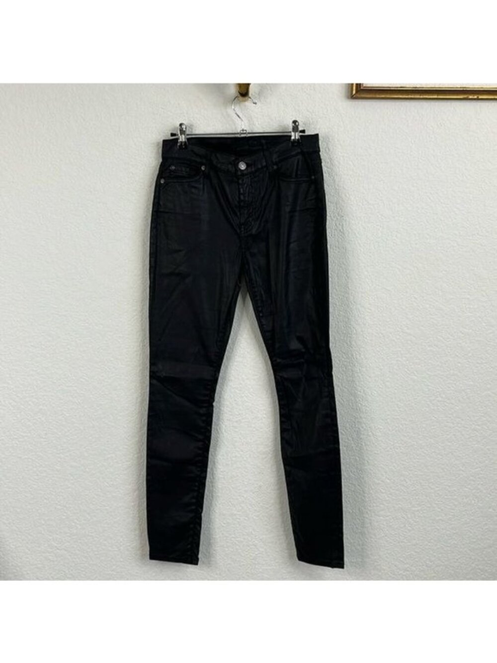 Seven for All Mankind Genevieve Coated Jeans Denim
